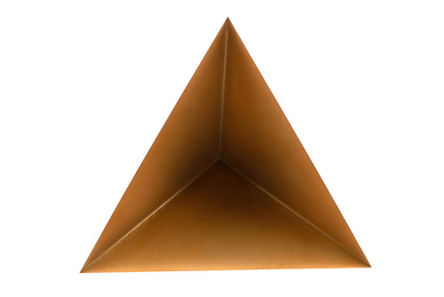 13.5 inches Edge Length, Trihedral Corner Reflector, Gray