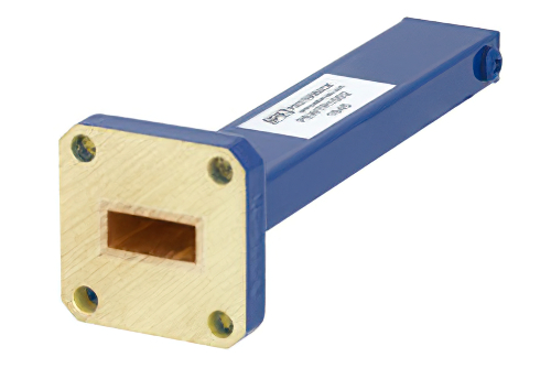 1 Watt Low Power Commercial Grade WR-42 Waveguide Load 18 GHz to 26.5 GHz, Bronze