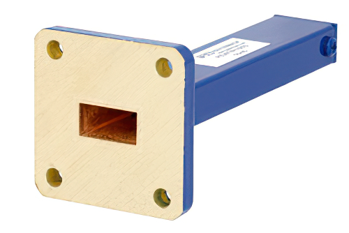 1 Watt Low Power Commercial Grade WR-51 Waveguide Load 15 GHz to 22 GHz, Bronze