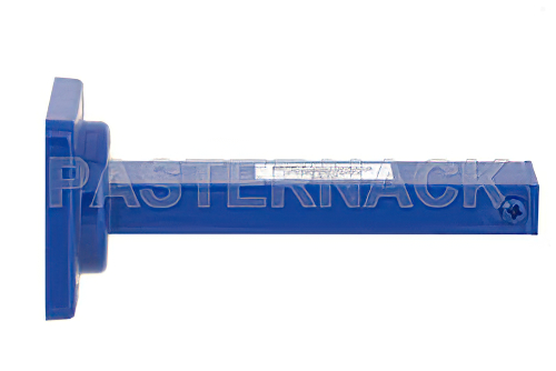 1 Watt Low Power Commercial Grade WR-51 Waveguide Load 15 GHz to 22 GHz, Bronze