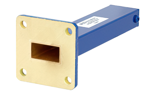 1.5 Watts Low Power Commercial Grade WR-62 Waveguide Load 12.4 GHz to 18 GHz, Bronze
