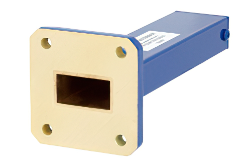 2.5 Watts Low Power Commercial Grade WR-75 Waveguide Load 10 GHz to 15 GHz, Bronze