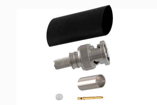 75 Ohm BNC Male Connector Crimp Attachment for LMR-240-75, LMR-240-75-DB, LMR-240-75-FR