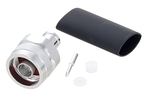 N Male Low PIM Connector Solder Attachment for SPP-250-LLPL, SPO-250, SPF-250