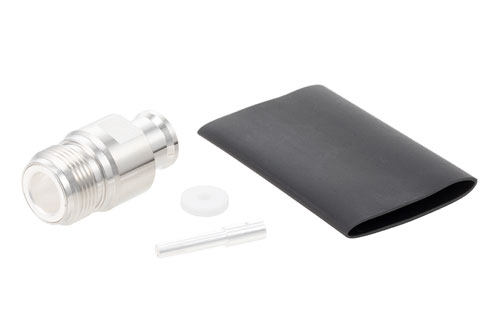 N Female Low PIM Connector Solder Attachment for SPO-375, SPF-375, SPP-375-LLPL