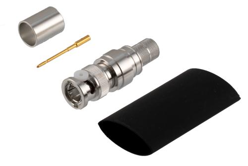 75 Ohm BNC Male Connector Crimp Attachment for LMR-400-75, LMR-400-75-DB, LMR-400-75-FR