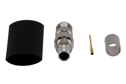 75 Ohm BNC Male Connector Crimp Attachment for LMR-400-75, LMR-400-75-DB, LMR-400-75-FR