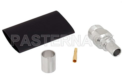 Standard N Female Connector Crimp/Solder Attachment for LMR-400, PE-C400