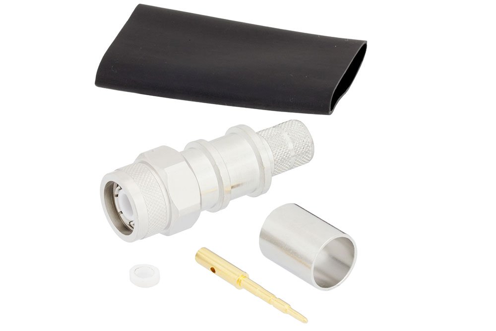 TNC Male Connector Crimp/Solder Attachment for LMR-400, PE-C400