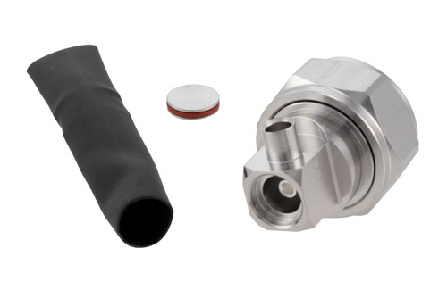 4.3-10 Male Right Angle Low PIM Connector Solder Attachment for TFT-5G-402