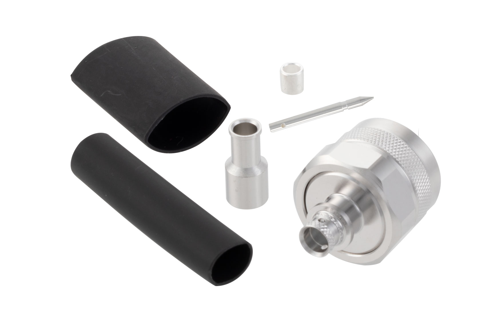 N Male Low PIM Connector Solder Attachment for TFT-5G-402