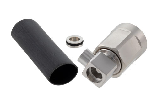 NEX10 Male Right Angle Low PIM Connector Solder Attachment for TFT-5G-402