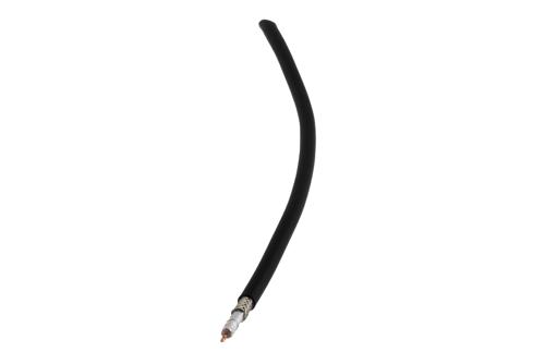 Low PIM Flexible TCOM-195-FR Fire Rated Coax Cable Triple Shielded with Black FRPE Jacket