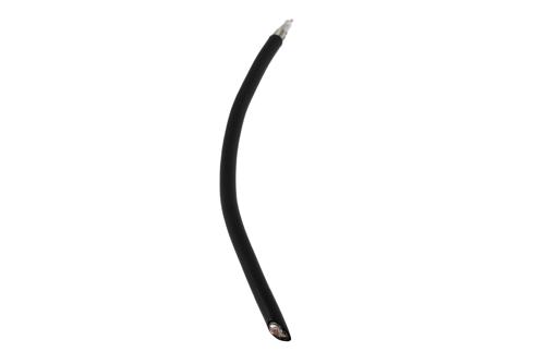 Low PIM Flexible TCOM-195-FR Fire Rated Coax Cable Triple Shielded with Black FRPE Jacket