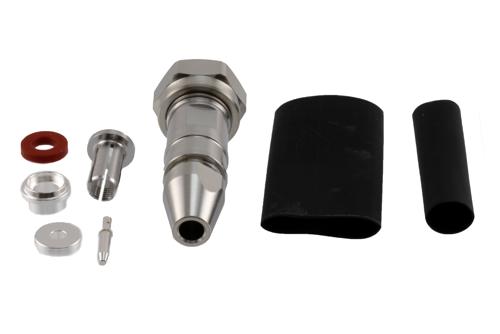 4.3-10 Male Low PIM Connector Clamp/Solder Attachment for TCOM-240, TCOM-240-FR, LMR-240, LMR-240-DB, LMR-240-FR, LMR-240-UF, LMR-LW240