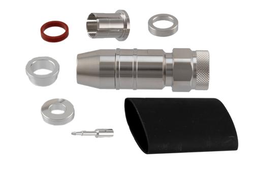 N Male Low PIM Connector Clamp/Solder Attachment for TCOM-400, TCOM-400-FR, LMR-400, LMR-400-DB, LMR-400-FR, LMR-400-UF, LMR-LW400