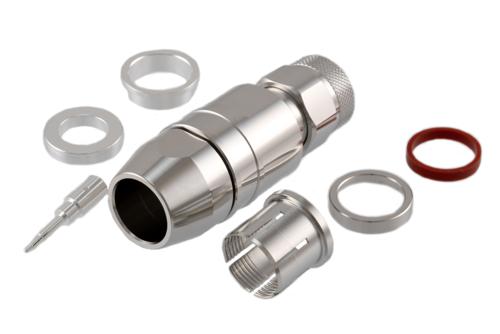 N Male Low PIM Connector Clamp/Solder Attachment for TCOM-600, TCOM-600-FR, LMR-600, LMR-600-DB, LMR-600-FR, LMR-600-UF, LMR-LW600