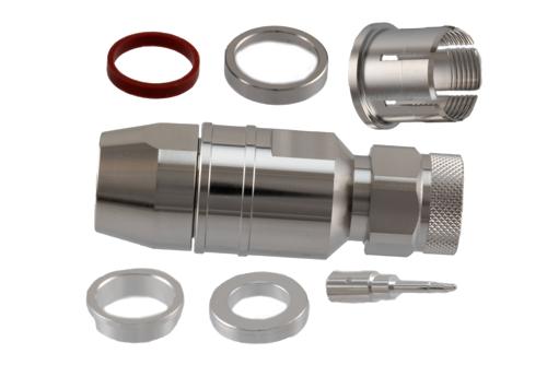 N Male Low PIM Connector Clamp/Solder Attachment for TCOM-600, TCOM-600-FR, LMR-600, LMR-600-DB, LMR-600-FR, LMR-600-UF, LMR-LW600