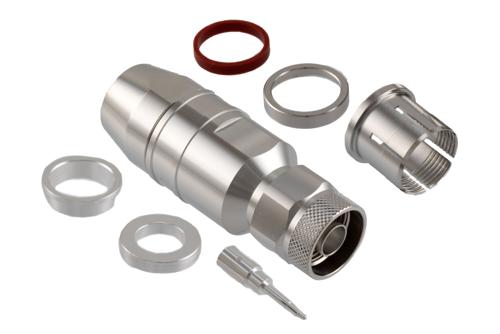 N Male Low PIM Connector Clamp/Solder Attachment for TCOM-600, TCOM-600-FR, LMR-600, LMR-600-DB, LMR-600-FR, LMR-600-UF, LMR-LW600