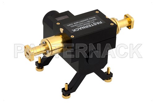 0 to 50 dB Waveguide Direct Read Attenuator, WR-28, From 26.5 GHz to 40 GHz, UG-599/U Flange