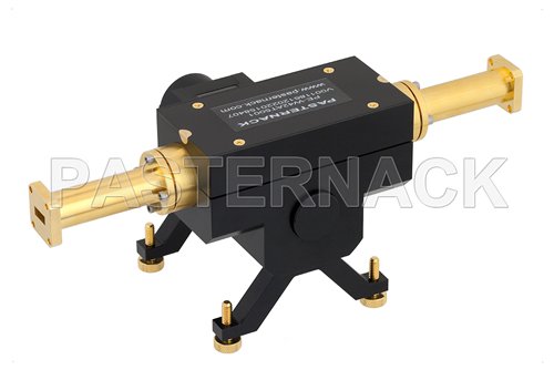 0 to 50 dB Waveguide Direct Read Attenuator, WR-42, From 18 GHz to 26.5 GHz, UG-595/U Flange