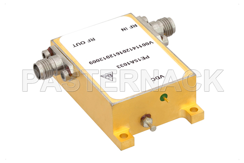33 dBm IP3, 22 dBm P1dB, 7 GHz to 11 GHz, Low Phase Noise Amplifier 9 dB Gain, SMA