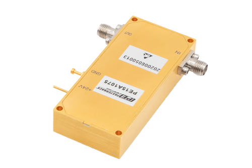 1.5 dB NF GaN Input Protected Low Noise Amplifier, Operating from 1 GHz to 7 GHz with 42 dB Gain, 25 dBm Psat and SMA