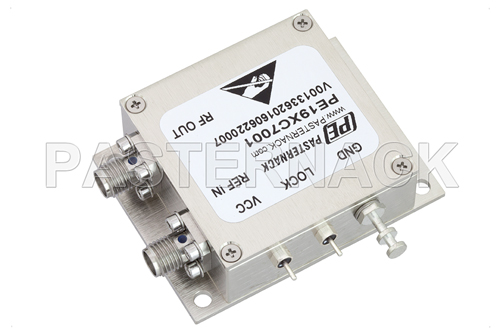 1,000 MHz Phase Locked Oscillator, 10 MHz External Ref., Phase Noise -105 dBc/Hz, SMA