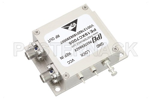 500 MHz Phase Locked Oscillator, 100 MHz External Ref., Phase Noise -110 dBc/Hz, SMA