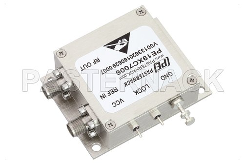 Surface Mount (SMT) 2 GHz Phase Locked Oscillator, 10 MHz External Ref., Phase Noise -100 dBc/Hz, 0.9 inch Package