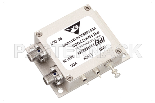 4 GHz Phase Locked Oscillator, 100 MHz External Ref., Phase Noise -110 dBc/Hz, SMA