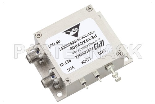 6 GHz Phase Locked Oscillator, 100 MHz External Ref., Phase Noise -90 dBc/Hz, SMA