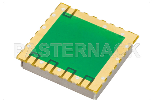 Surface Mount (SMT) 500 MHz Phase Locked Oscillator, 10 MHz External Ref., Phase Noise -105 dBc/Hz, 0.9 inch Package