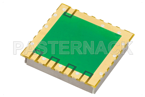 Surface Mount (SMT) 500 MHz Phase Locked Oscillator, 100 MHz External Ref., Phase Noise -110 dBc/Hz, 0.9 inch Package