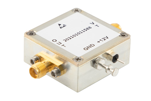 Voltage Controlled Oscillator, 230 MHz to 290 MHz, Pout +2 dBm, Phase Noise of -107 dBc/Hz, 0.5V to 4.5V Tuning Range, SMA