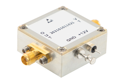 Voltage Controlled Oscillator, 1435 MHz to 1650 MHz, Pout +7 dBm, Phase Noise of -90 dBc/Hz, 0.5V to 5.0V Tuning Range, SMA