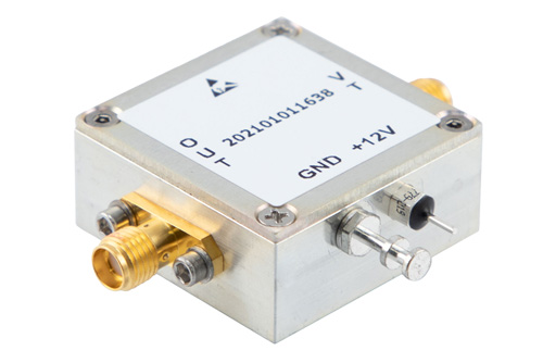 Voltage Controlled Oscillator, 2300 MHz to 2450 MHz, Pout +3 dBm, Phase Noise of -101 dBc/Hz, 0.5V to 4.5V Tuning Range, SMA