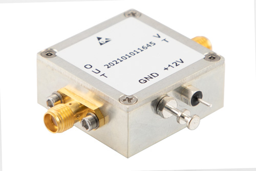 Voltage Controlled Oscillator, 2400 MHz to 2800 MHz, Pout +9 dBm, Phase Noise of -92 dBc/Hz, 1V to 11V Tuning Range, SMA