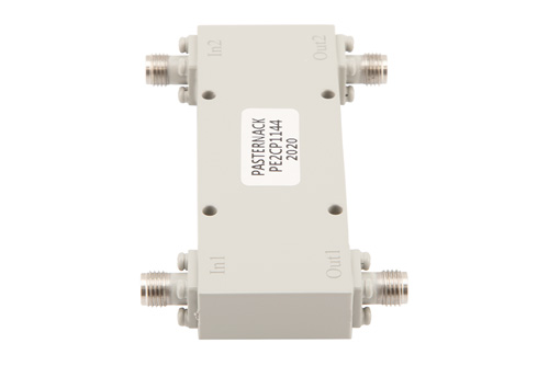 90 Degree SMA Hybrid Coupler from 1 GHz to 18 GHz Rated to 50 Watts