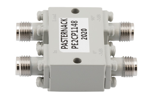 90 Degree 2.92mm Hybrid Coupler from 20 GHz to 40 GHz Rated to 20 Watts