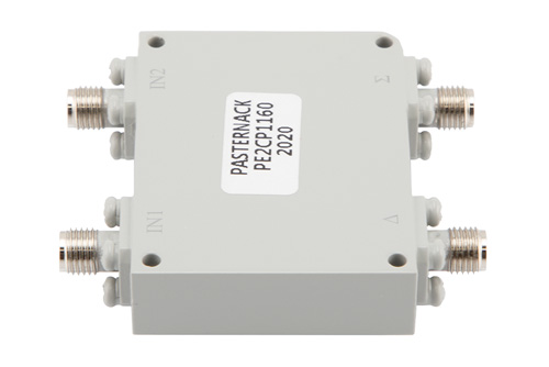 180 Degree SMA Hybrid Coupler from 4 GHz to 18 GHz Rated to 50 Watts