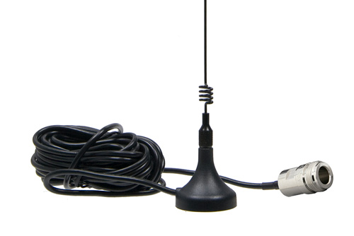 Wire Portable Dual Band Antenna Operates From 890 MHz to 1.88 GHz With a Nominal 3 dBi Gain N Male Input Connector on 16 ft. of RG174A/U