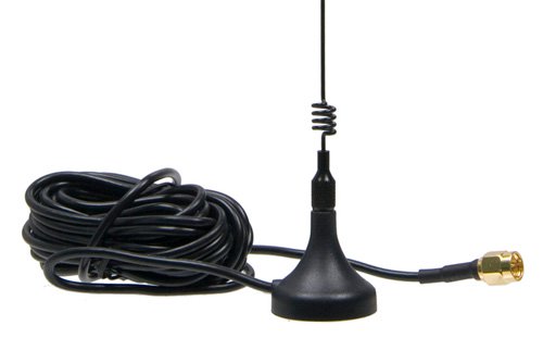 Mobile Dual Band Antenna Operates From 880 MHz to 2.17 GHz With a Nominal 3 dBi Gain SMA Male Input Connector