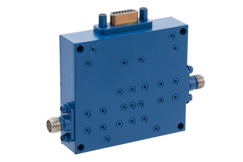 0 to 60 dB Voltage Variable Attenuator, PIN Diode, 8 GHz To 18 GHz, SMA