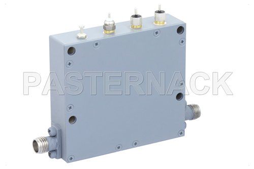 0 to 60 dB Voltage Variable Attenuator, PIN Diode, 500 MHz To 18 GHz, Rated To 0.1 Watts, SMA