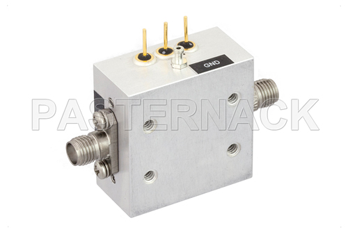 SPST PIN Diode Switch Operating From 50 MHz to 26.5 GHz Up to +27 dBm and SMA