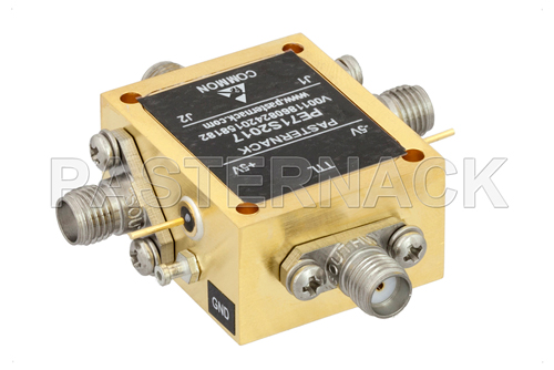 SMA SPDT PIN Diode Switch Operating From 2 GHz to 26.5 GHz Up to +30 dBm