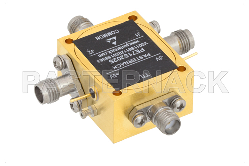 1.85mm SPDT PIN Diode Switch Operating From 100 MHz to 67 GHz Up to +27 dBm