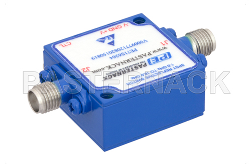 SPST PIN Diode Switch Operating From 1 GHz to 18 GHz Up to +20 dBm and SMA