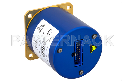 SP4T 0.05 dB Low Insertion Loss Repeatability Relay Latching Switch, Terminated, DC to 40 GHz, 5W, 24V, Indicators, TTL, 2.92mm